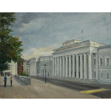 Kazan university. Series 'Kazan sketches'.