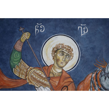 St. George the Victorious.Fragment.